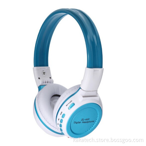 Digital MP3 Wireless Sport Headphone with FM Radio Zl-669